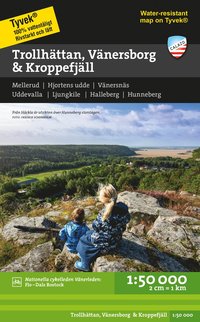 bokomslag Trollhättan Vänersborg Kroppefjäll 1:50.000