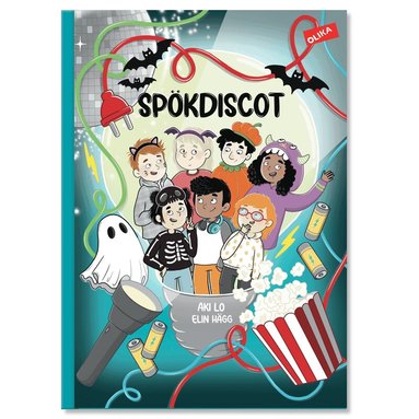 Aki Lo - Spökdiscot - med rolig fakta om el!, Inbunden