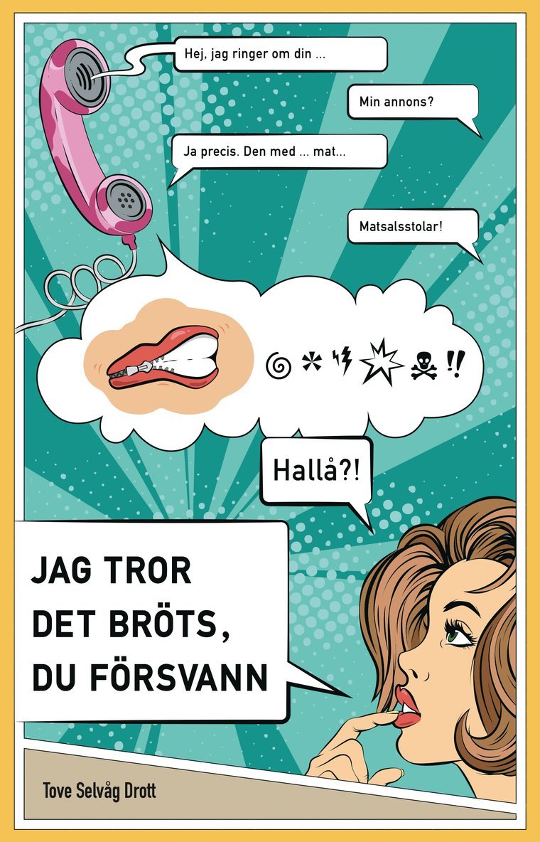 Tove Selvåg Drott - Jag tror det bröts, du försvann!, Häftad