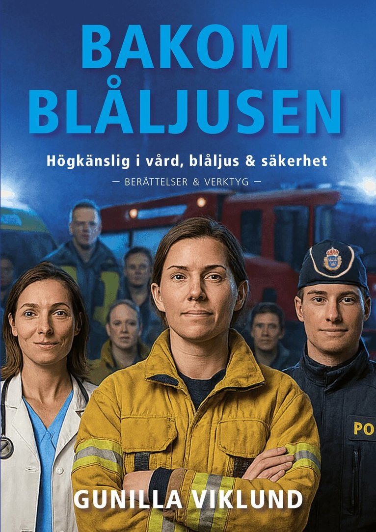 Gunilla Viklund - Bakom blåljusen : högkänslig i vård, blåljus och säkerhet, Häftad