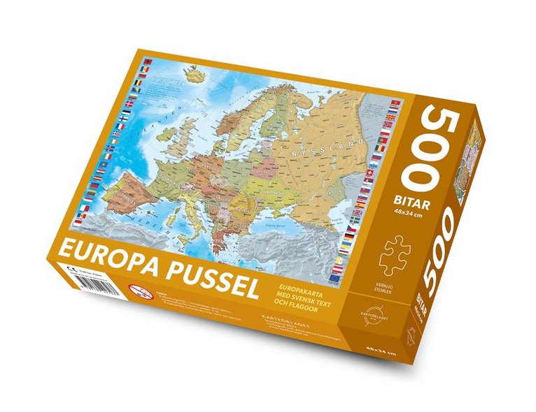 Pussel 500 bitar Europa  1