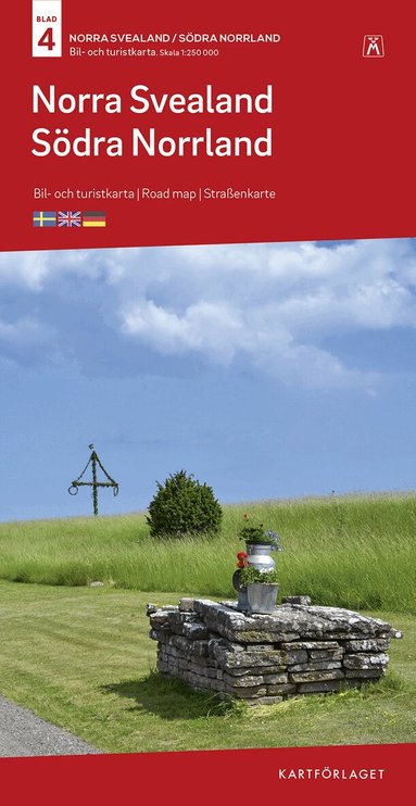 Norra Svealand-Södra Norrland B&T Nr 4 : Skala 1:250.000, Övrigt