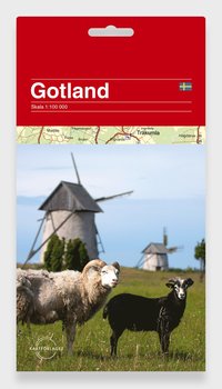 bokomslag Gotland karta 1:100 000 Kartförlaget