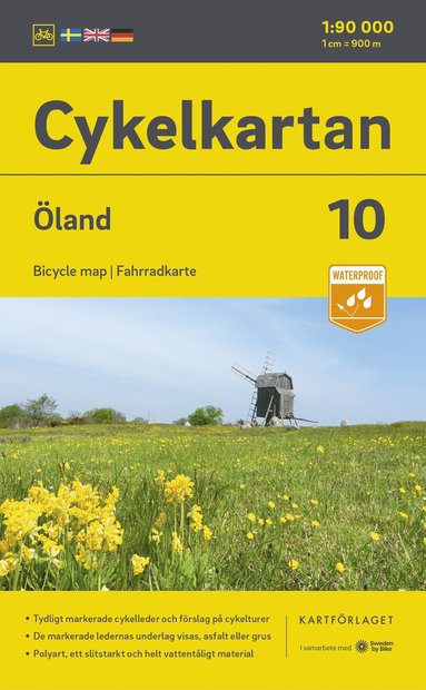 bokomslag Oland cycling map