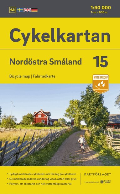 Cykelkartan Blad 15 Nordöstra Småland 2023-2025, Övrigt