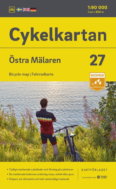 bokomslag Malaren East cycling map
