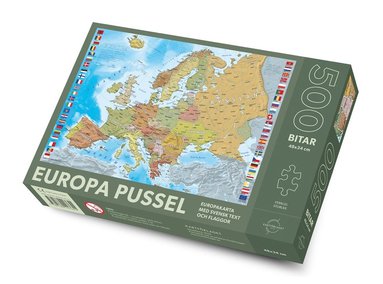 Pussel 500 bitar Europa 1