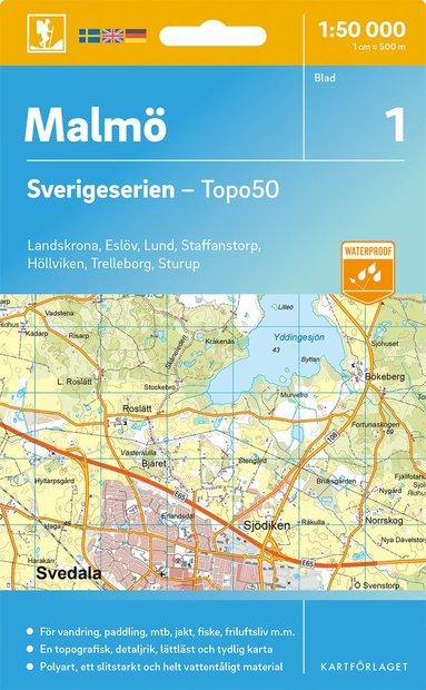 bokomslag 1 Malmö Sverigeserien Topo50