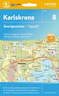 bokomslag 8 Karlskrona Sverigeserien Topo50