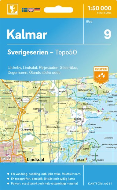 bokomslag 9 Kalmar Sverigeserien Topo50