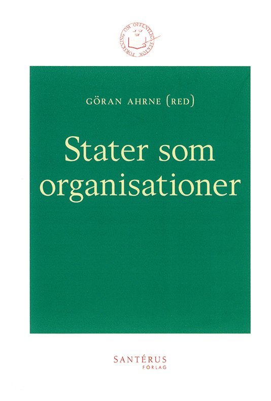 Stater som organisationer 1