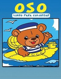 bokomslag Libro para Colorear de Osos