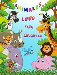 bokomslag Animales Libro para Colorear: Libro de actividades para niños
