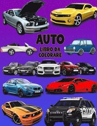 bokomslag Auto libro da colorare: Libro di attività per bambini
