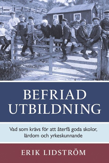 Erik Lidström - Befriad utbildning : vad som krävs för att återfå goda skolor,  lärdom och yrkeskunnande, Häftad