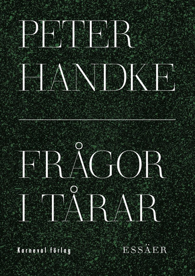 Frågor under tårar 1