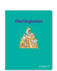 bokomslag Skoldagboken turkos åk 4