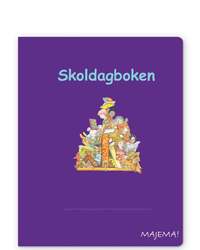 bokomslag Skoldagboken lila åk 5