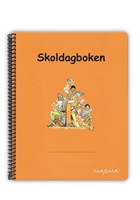 bokomslag Skoldagboken orange åk 6