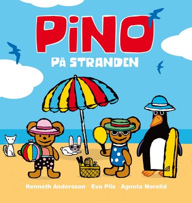 Eva Pils, Agneta Norelid - Pino på stranden, Inbunden