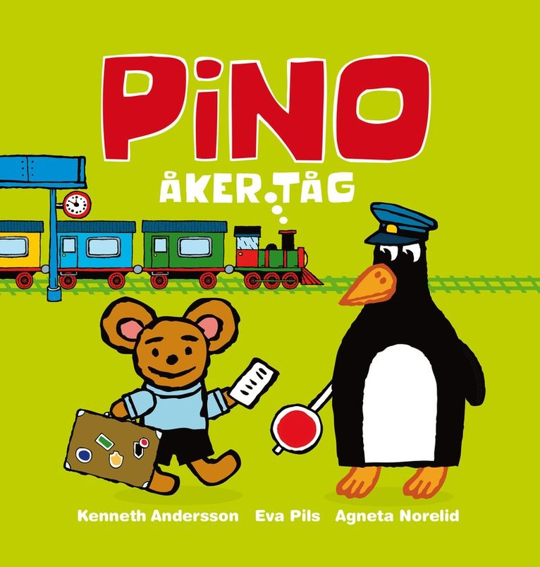 Eva Pils, Agneta Norelid - Pino åker tåg, Inbunden