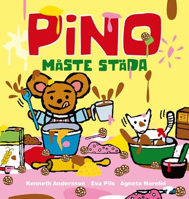 Eva Pils, Agneta Norelid - Pino måste städa, Inbunden