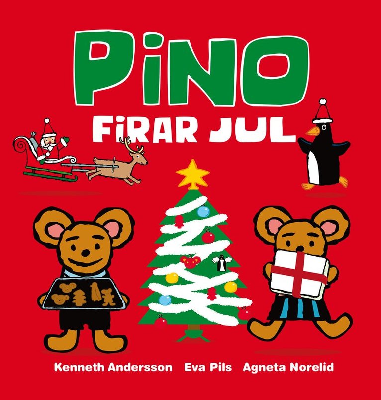 Eva Pils, Agneta Norelid - Pino firar jul, Inbunden