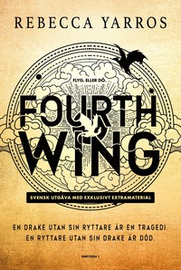 bokomslag Fourth Wing (svensk utgåva)