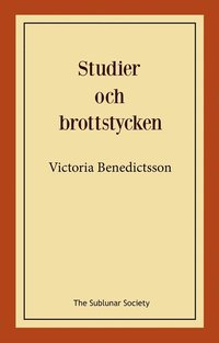 bokomslag Studier och brottstycken