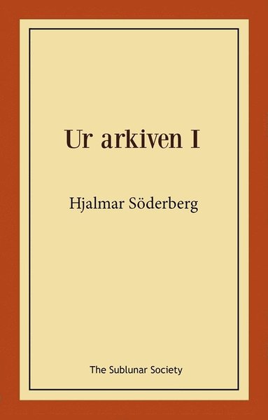 bokomslag Ur arkiven l