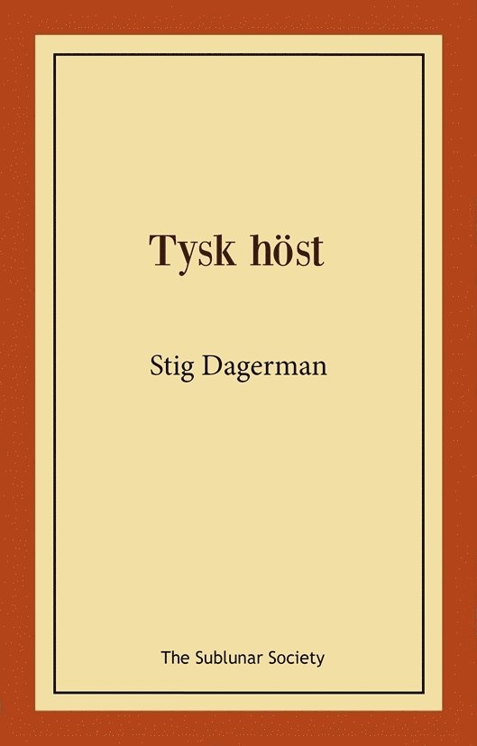 Tysk höst 1