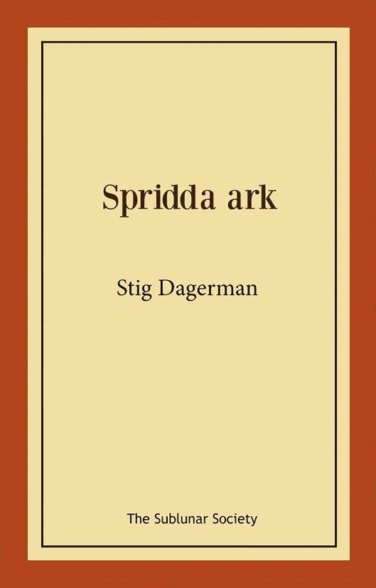 Spridda ark 1