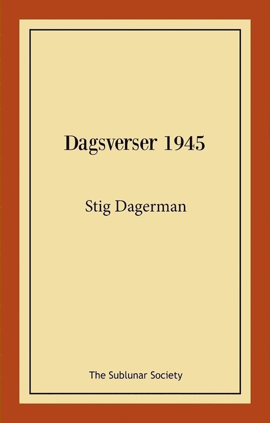 Dagsverser 1945 1