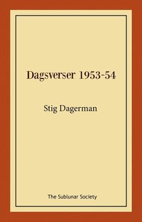 bokomslag Dagsverser 1953-54