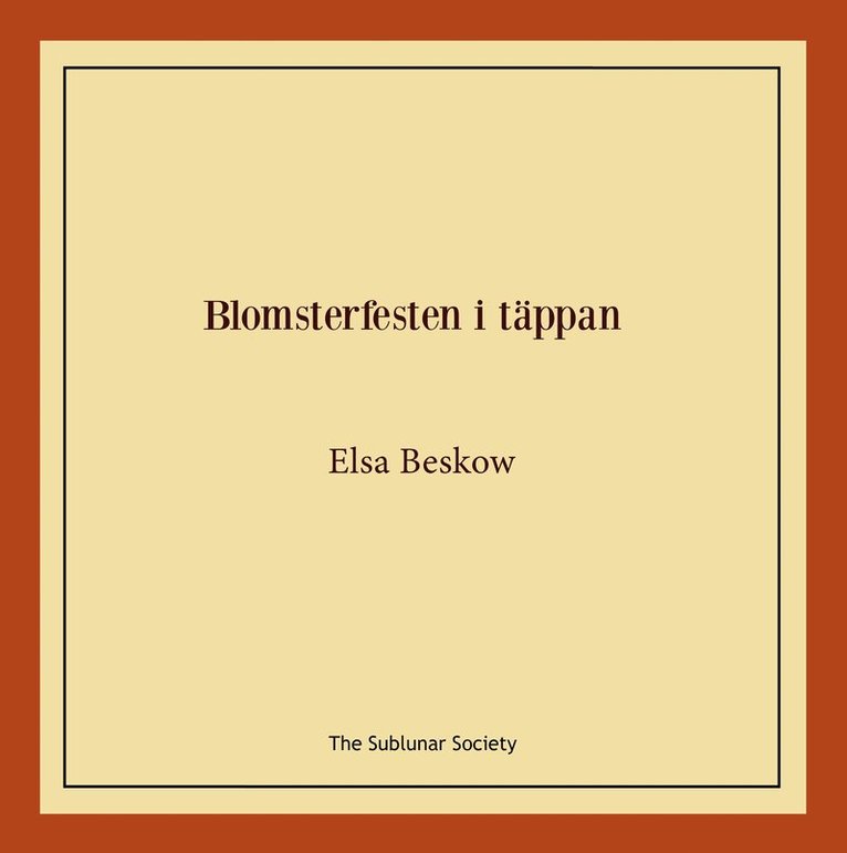 Blomsterfesten i täppan