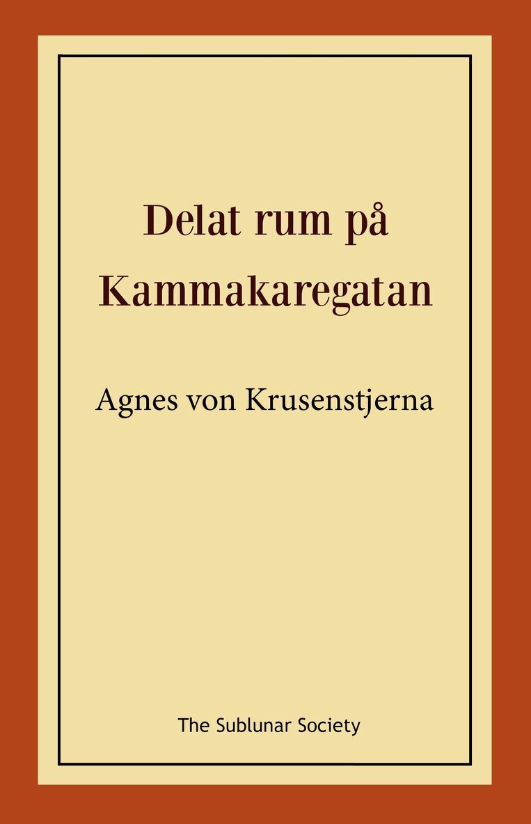 Delat rum på Kammakaregatan