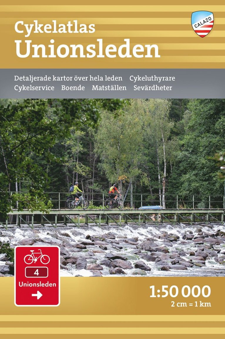 Cykelatlas Unionsleden 1:50.000 1