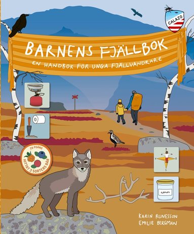 Karin Runesson - Barnens fjällbok, Inbunden