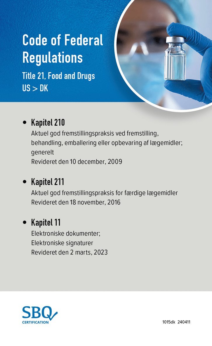 21CFR210/211+21CFR11 EN/DK 1