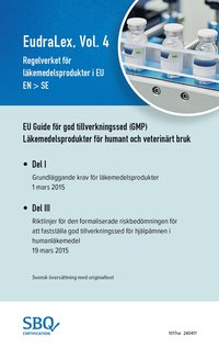 bokomslag EU GMP Guide Part I EN/SV