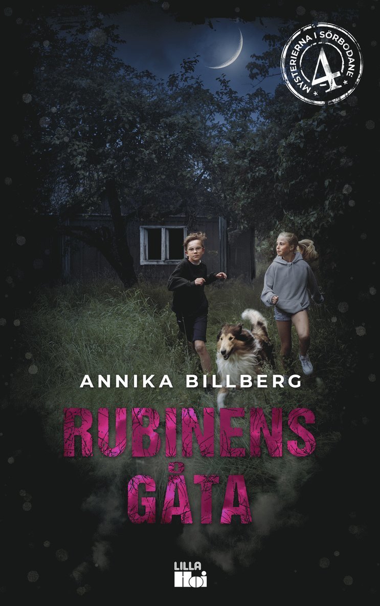 Annika Billberg - Rubinens gåta, Kartonnage