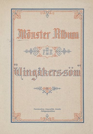 bokomslag Mönster album