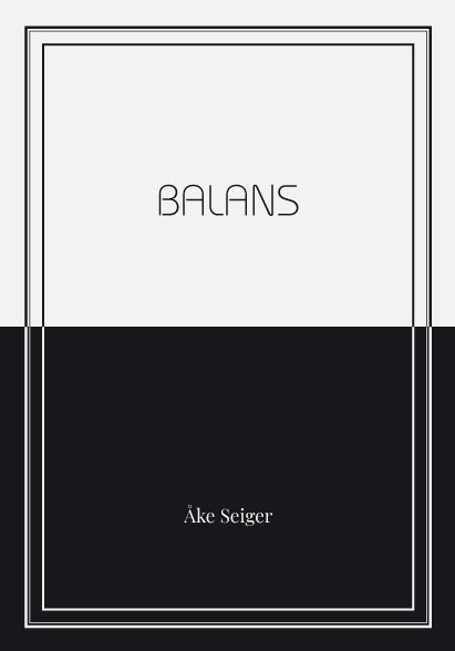 Åke Seiger - Balans, Storpocket