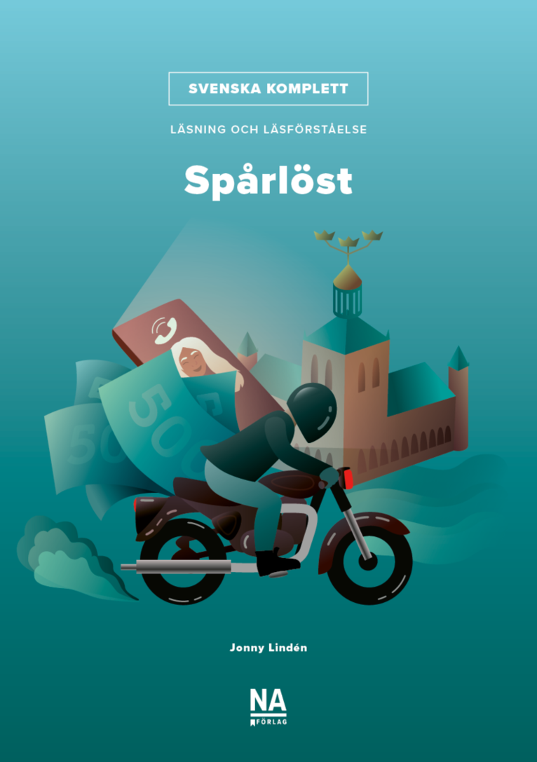 Jonny Lindén - Svenska Komplett - Spårlöst - Läsning och läsförståelse, Häftad