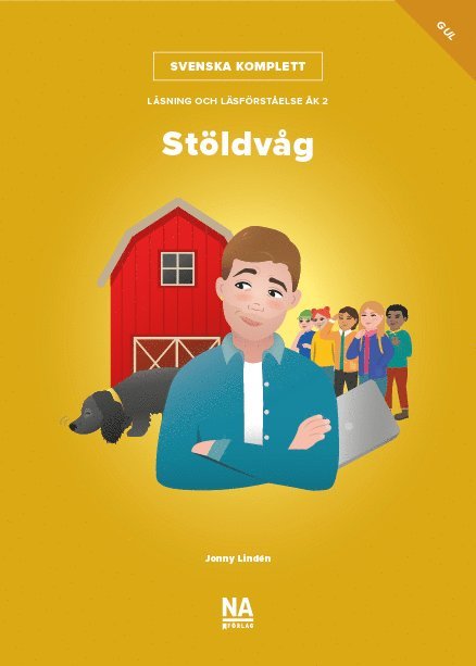 Svenska Komplett - Läsning och läsförståelse åk 2 - Stöldvåg gul bok 1