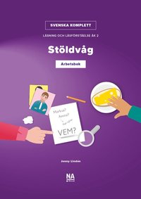 bokomslag Svenska Komplett - Läsning och läsförståelse åk 2 - Stöldvåg Arbetsbok