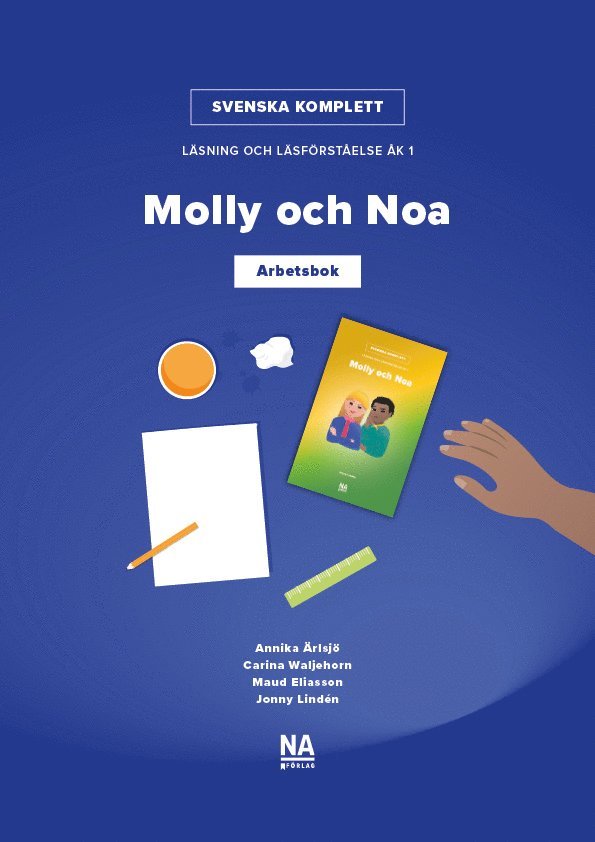 Svenska Komplett - Läsning och läsförståelse åk 1 - Molly och Noa Arbetsbok 1