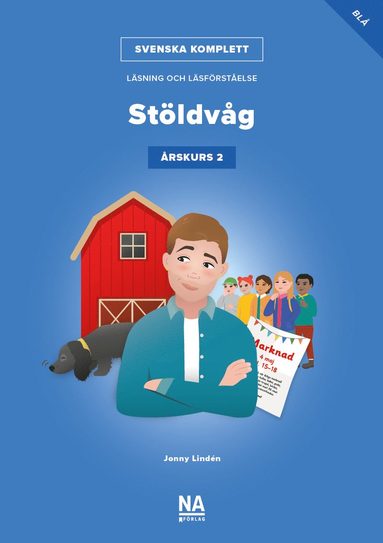 bokomslag Svenska Komplett - Läsning och läsförståelse åk 2 - Stöldvåg blå bok