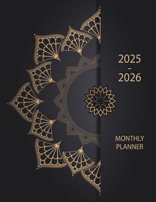 bokomslag Monthly Planner 2025 2026