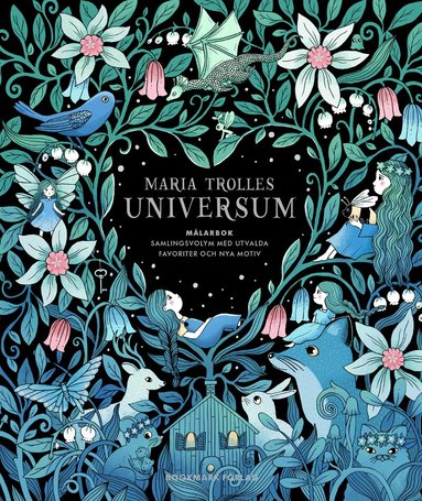 Maria Trolle - Universum : målarbok, Kartonnage